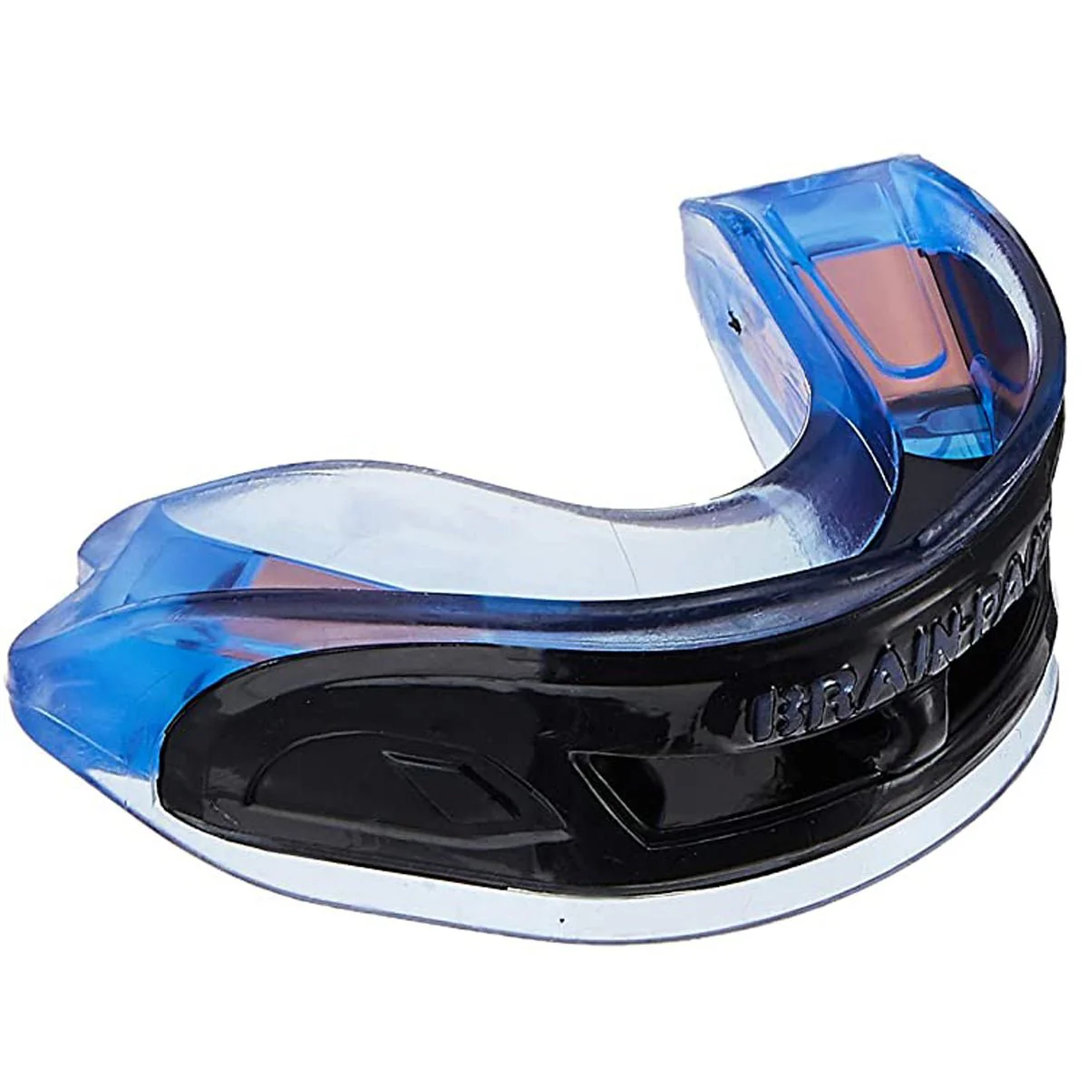 Brain Pad 3XS Professional Mouthguard with Case-Blue/Black - Image 3