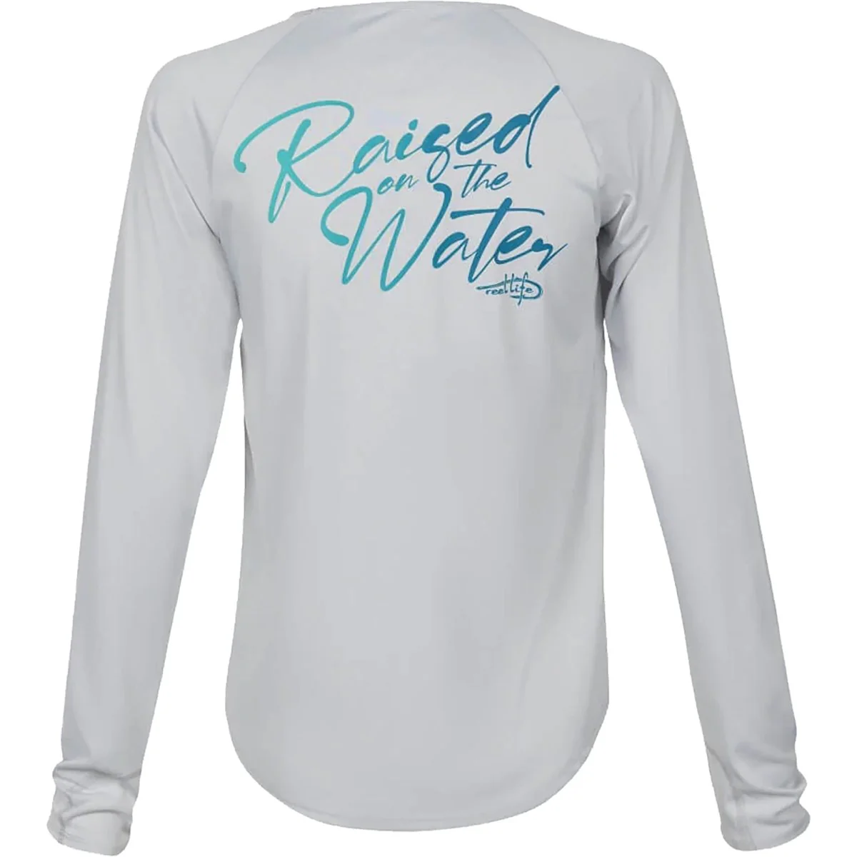 Reel Life Women's Mangrove UV Long Sleeve T-Shirt - Glacier Gray - Image 3
