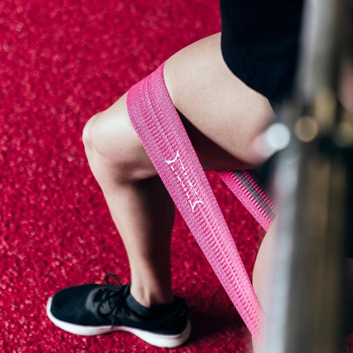 Sling Shot Hip Circle Resistance Band by Mark Bell - Pink - Image 3