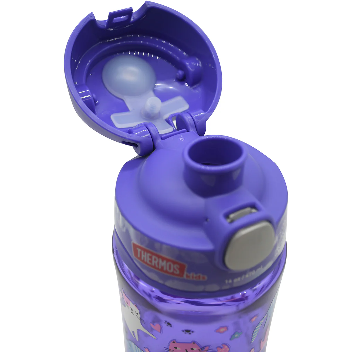 Thermos 16 oz. Kid's Funtainer Plastic Hydration Water Bottle with Spout Lid - Image 45