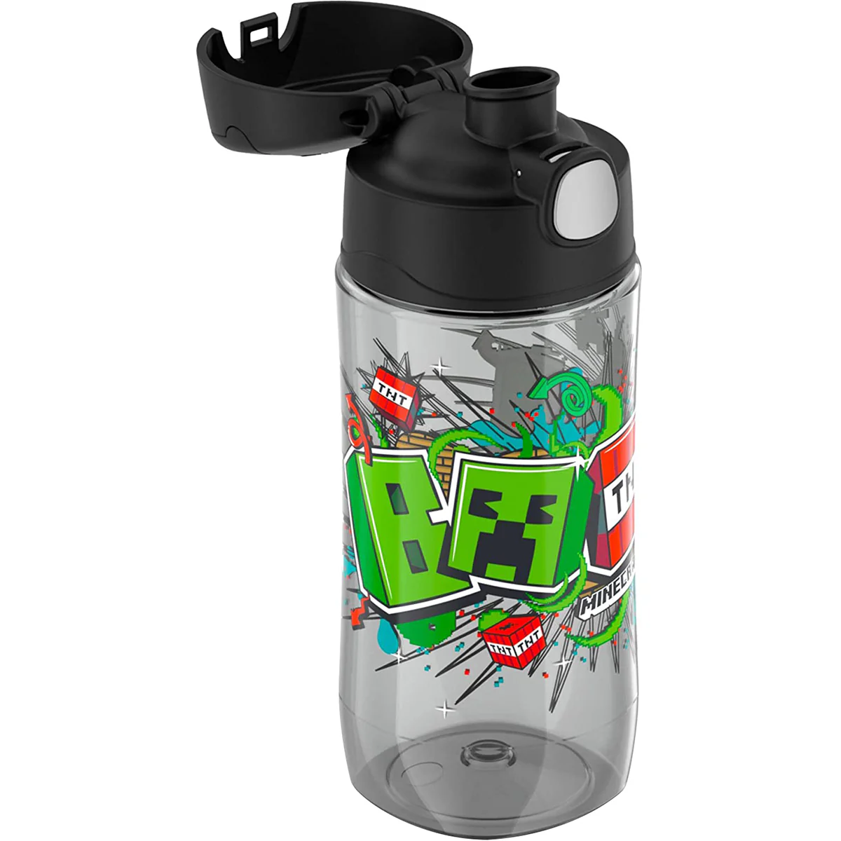 Thermos 16 oz. Kid's Funtainer Plastic Hydration Water Bottle with Spout Lid - Image 48