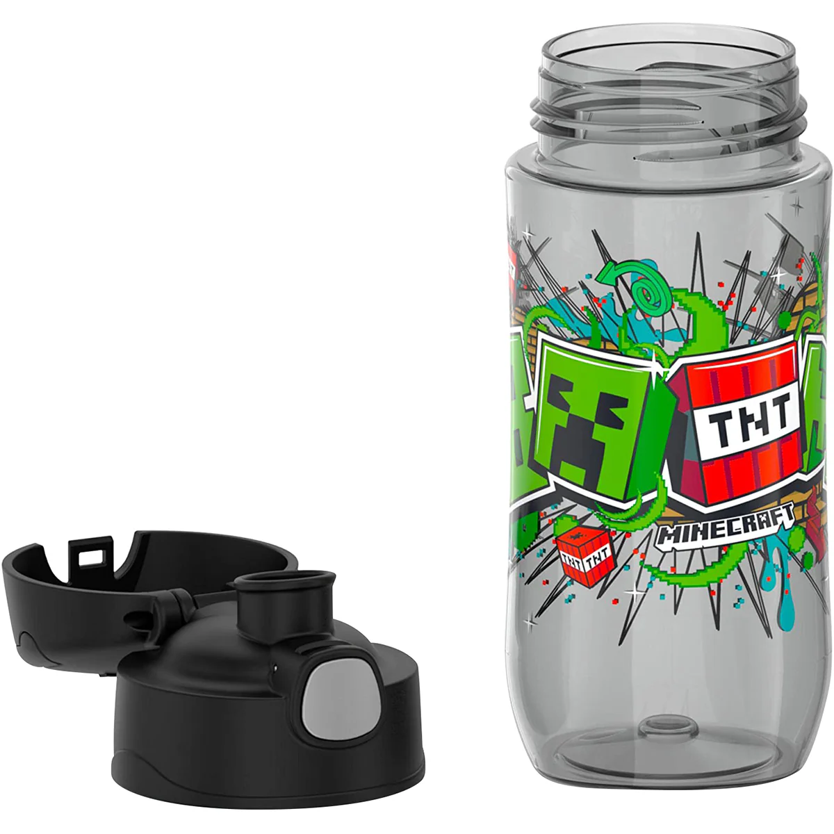 Thermos 16 oz. Kid's Funtainer Plastic Hydration Water Bottle with Spout Lid - Image 49