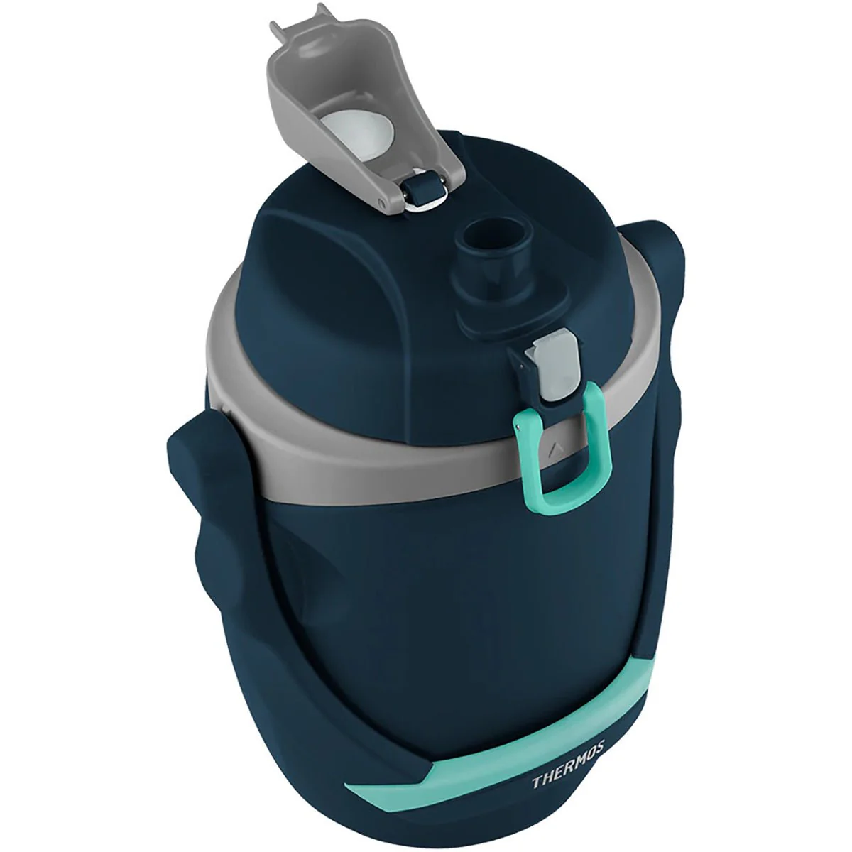 Thermos 64 oz. Foam Insulated Flip-Up Lid Hydration Water Bottle w/ Carry Handle - Image 17