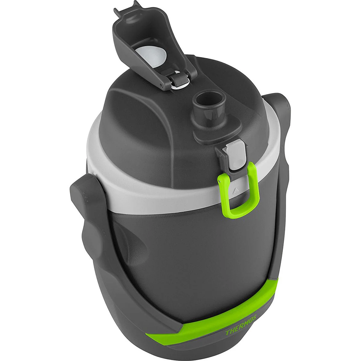 Thermos 64 oz. Foam Insulated Flip-Up Lid Hydration Water Bottle w/ Carry Handle - Image 3