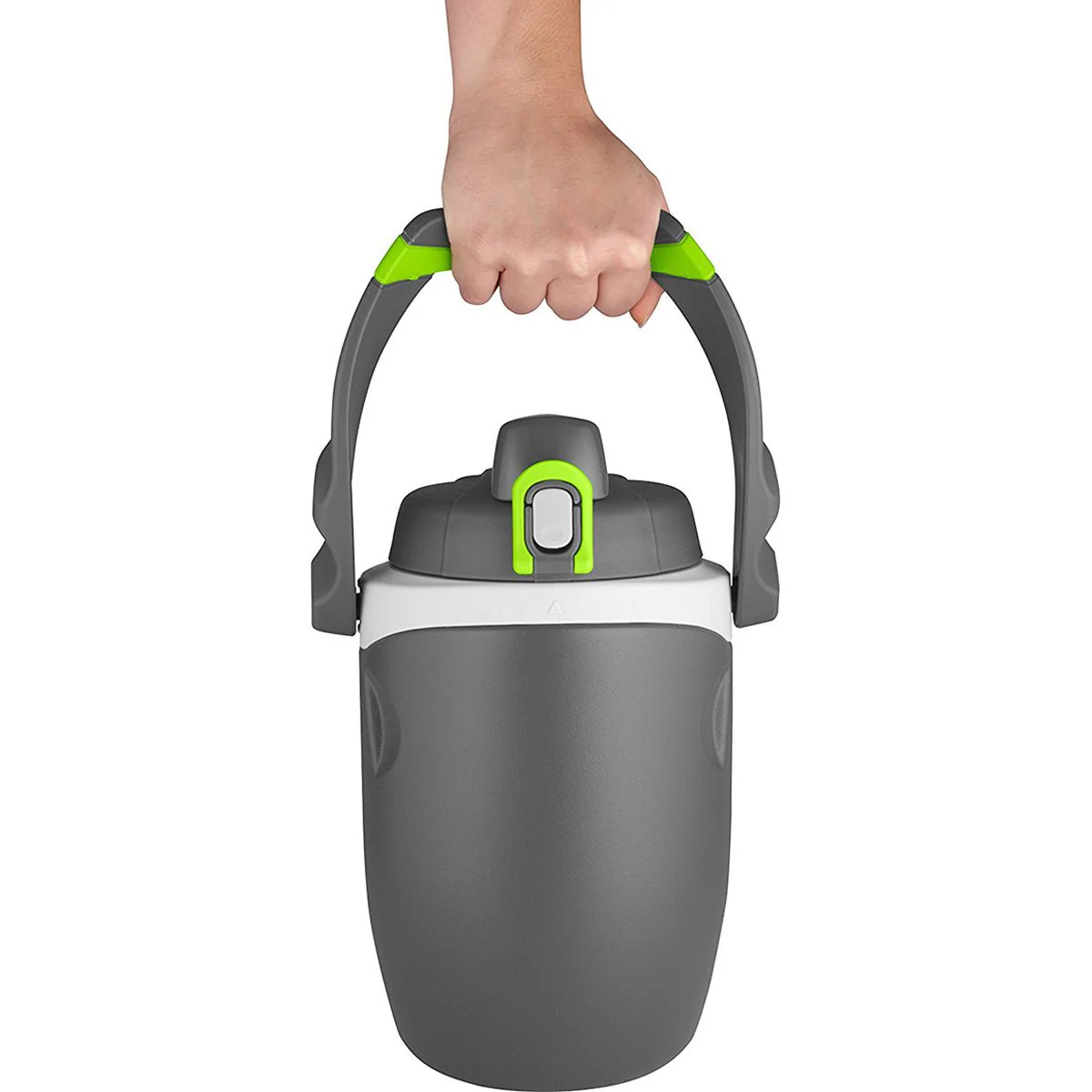 Thermos 64 oz. Foam Insulated Flip-Up Lid Hydration Water Bottle w/ Carry Handle - Image 4