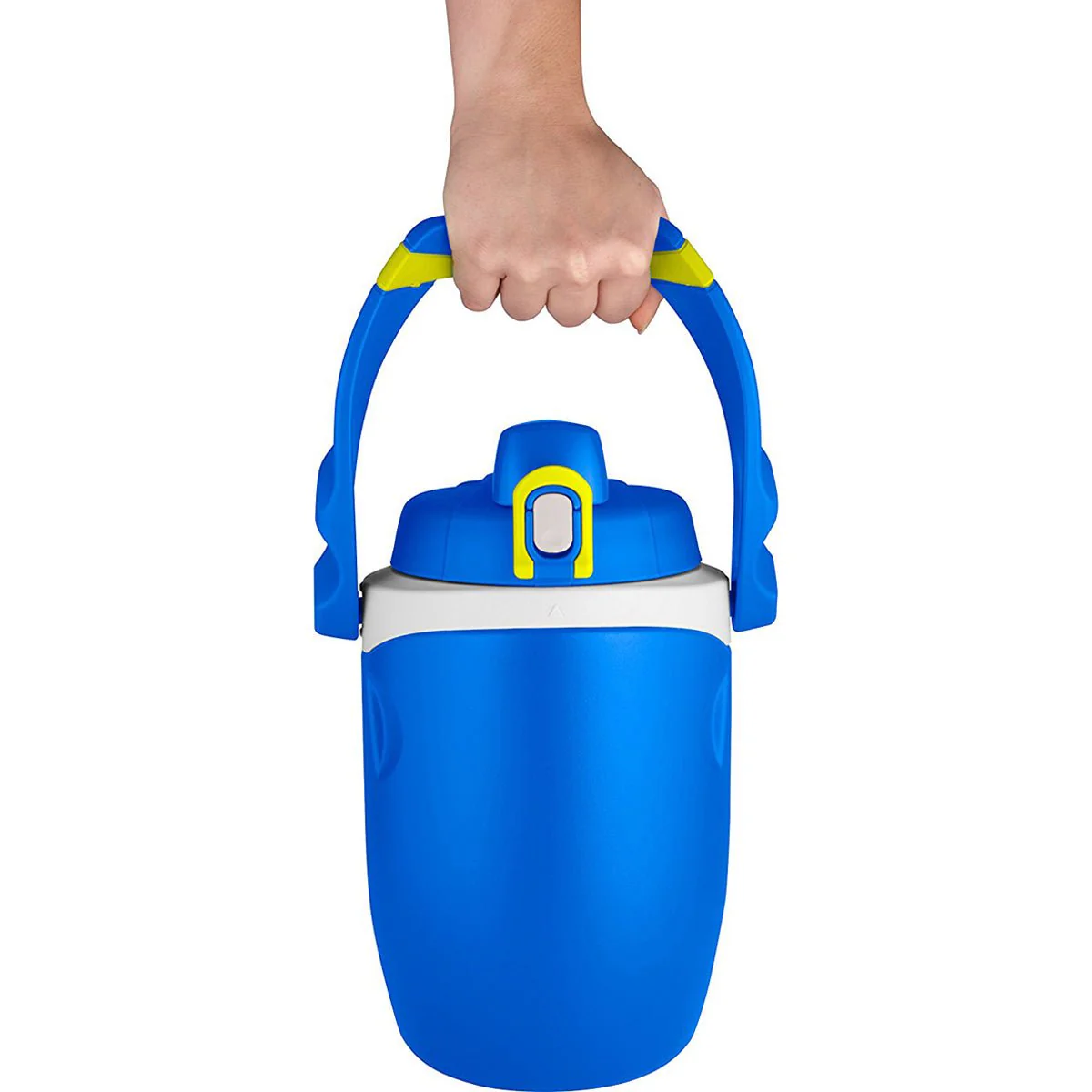 Thermos 64 oz. Foam Insulated Flip-Up Lid Hydration Water Bottle w/ Carry Handle - Image 9