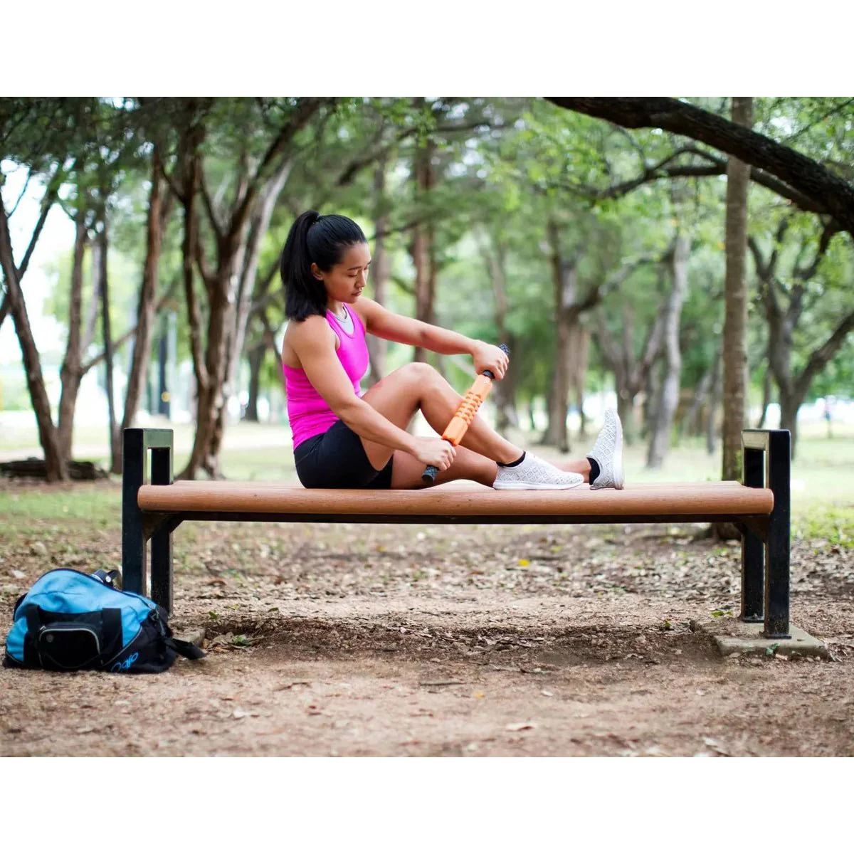 TriggerPoint Original GRID STK Foam Roller - Orange - Image 5